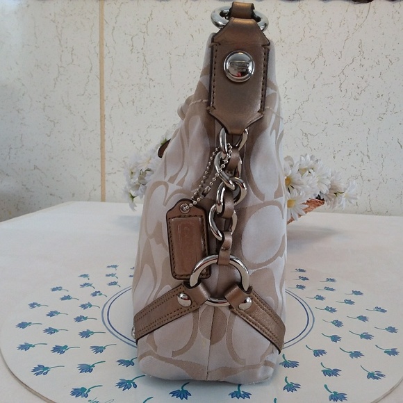 Coach Signature C Sateen Bag - M1076 - F15250 - Picture 3 of 8